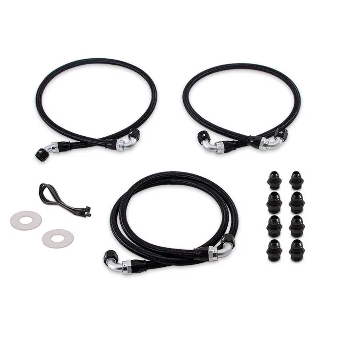 MMTCL-DMAX-06 – MISHIMOTO Auto Trans Oil Cooler Hose Assembly, Polytetrafluoroethylene 2,000 PSI Working Pressure/ 6,...